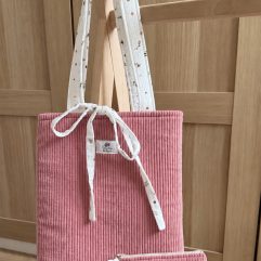 Bolso pana rosa